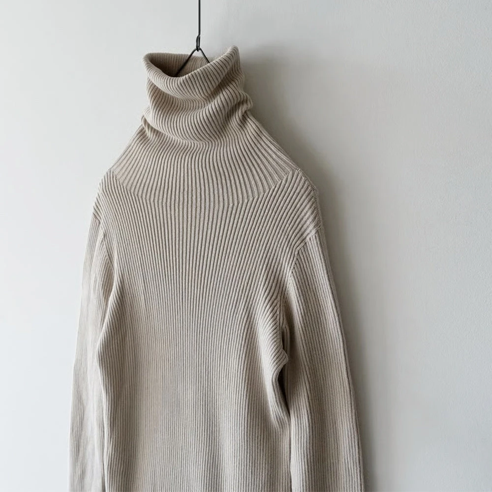 Ichi - Col Roulé En Laine - Beige 5 Ichi - Col Roulé En Laine - Beige – Image 3