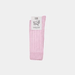 Homecore - Chaussettes Cachemire - Rose