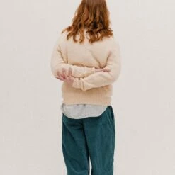 Howlin' - Pull Birth Of The Cool - Ecru -Mode Vêtements Magasin pull e5