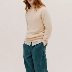 Howlin' - Pull Birth Of The Cool - Ecru -Mode Vêtements Magasin pull e6