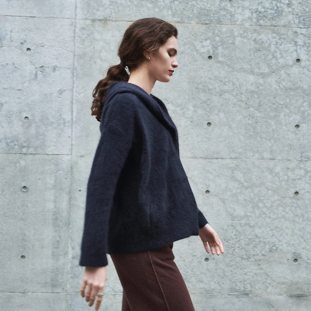 CT Plage - Gilet à Capuche - Marine 4 CT Plage - Gilet à Capuche - Marine – Image 2