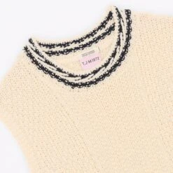 Tricots Jean Marc - Pull Sans Manches Meline - Ecru -Mode Vêtements Magasin pull1 1177433e 80ce 4ba0 a2b0 c7d4223616ff