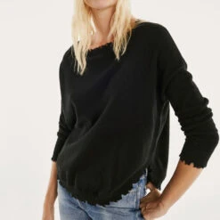 Kujten - Pull Melah - Noir -Mode Vêtements Magasin pull1 3c7acdf8 6471 4ddf 968e 87a330f6a2a1