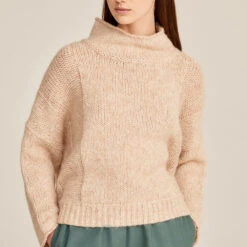 Rosso 35 - Pull En Alpaga - Beige