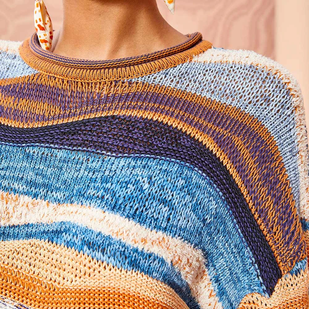 ULLA JOHNSON Ulla Jonhson - Pull Francie - Bleu 4 ULLA JOHNSON Ulla Jonhson - Pull Francie - Bleu – Image 2