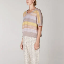 Raquel Allegra - Pull Jodie - Jaune -Mode Vêtements Magasin pull2 94ce5f54 68fc 4378 8142 b4632a82b04c