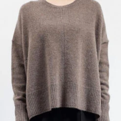 CT Plage - Pull En Alpaga - Marron