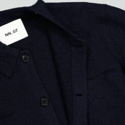 NN07 - Gilet Jonas - Marine -Mode Vêtements Magasin pull2 cfeecfe8 92ba 4e07 a7d2 cfec1a75a27b