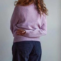 Merci - Pull En Laine Shetland Femme - Rose 5 Merci - Pull En Laine Shetland Femme - Rose -Mode Vêtements Magasin pull3