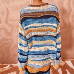 ULLA JOHNSON Ulla Jonhson - Pull Francie - Bleu 11 ULLA JOHNSON Ulla Jonhson - Pull Francie - Bleu -Mode Vêtements Magasin pull3 3b6acb79 ae46 400d 8870 473bf40dc351