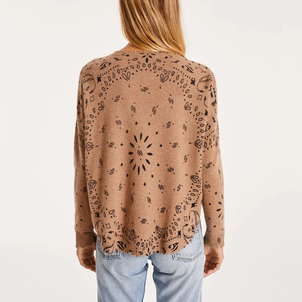 Kujten - Pull Mela Bandana - Camel 6 Kujten - Pull Mela Bandana - Camel – Image 4