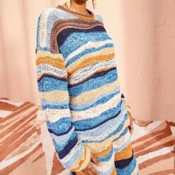 ULLA JOHNSON Ulla Jonhson - Pull Francie - Bleu 10 ULLA JOHNSON Ulla Jonhson - Pull Francie - Bleu -Mode Vêtements Magasin pull4 84fd6600 779f 40ac 8653 e56ca7bb74ce