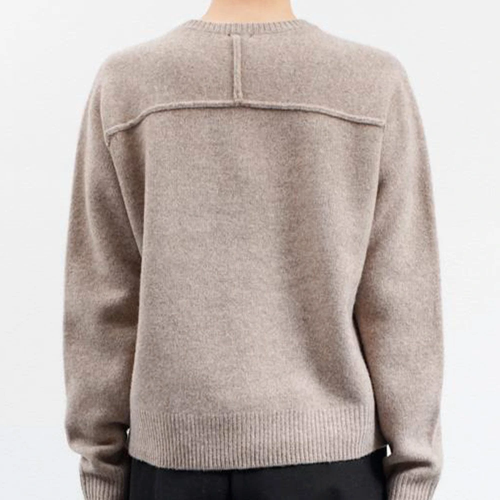 CT Plage - Pull Classique En Laine - Camel 5 CT Plage - Pull Classique En Laine - Camel – Image 3