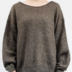 CT Plage - Pull En Mohair - Kaki