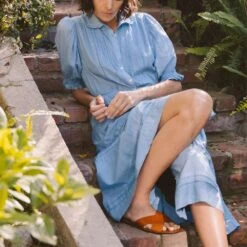 Trovata - Robe Frankie - Bleu -Mode Vêtements Magasin robe2 62e14a37 8313 4bce a3e0 de91d2834e35