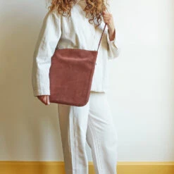 Merci - Sac En Daim - Muscat