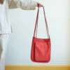 Merci - Sac En Daim - Lolipop -Mode Vêtements Magasin sac daim rouge deuxtailles