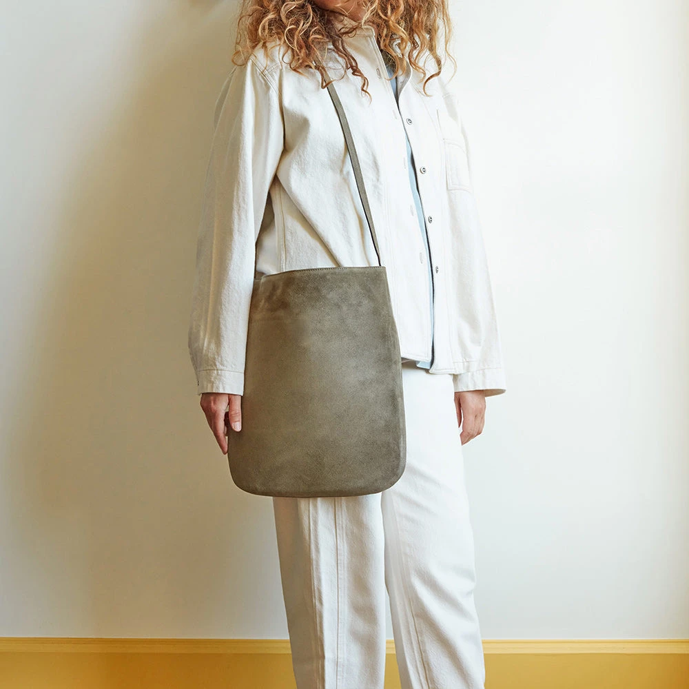 Merci - Sac En Daim - Truffle 4 Merci - Sac En Daim - Truffle – Image 2