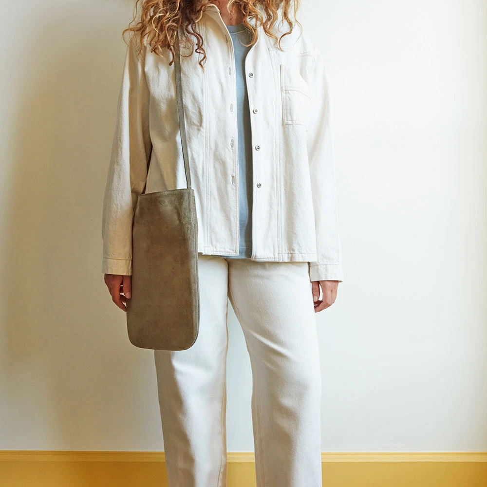 Merci - Sac En Daim - Truffle 6 Merci - Sac En Daim - Truffle – Image 4