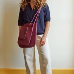 Merci - Sac En Daim - Cardinal