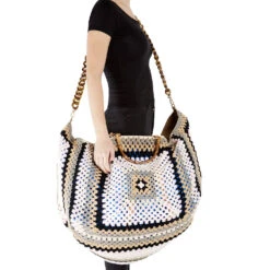 La Milanesa - Sac En Crochet Yuppy - Rose