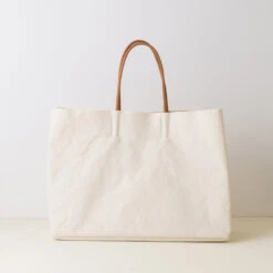 Amiacalva - Petit Sac En Papier - Écru