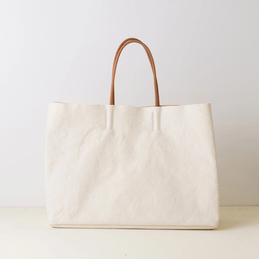 Amiacalva - Petit Sac En Papier - Écru 3 Amiacalva - Petit Sac En Papier - Écru