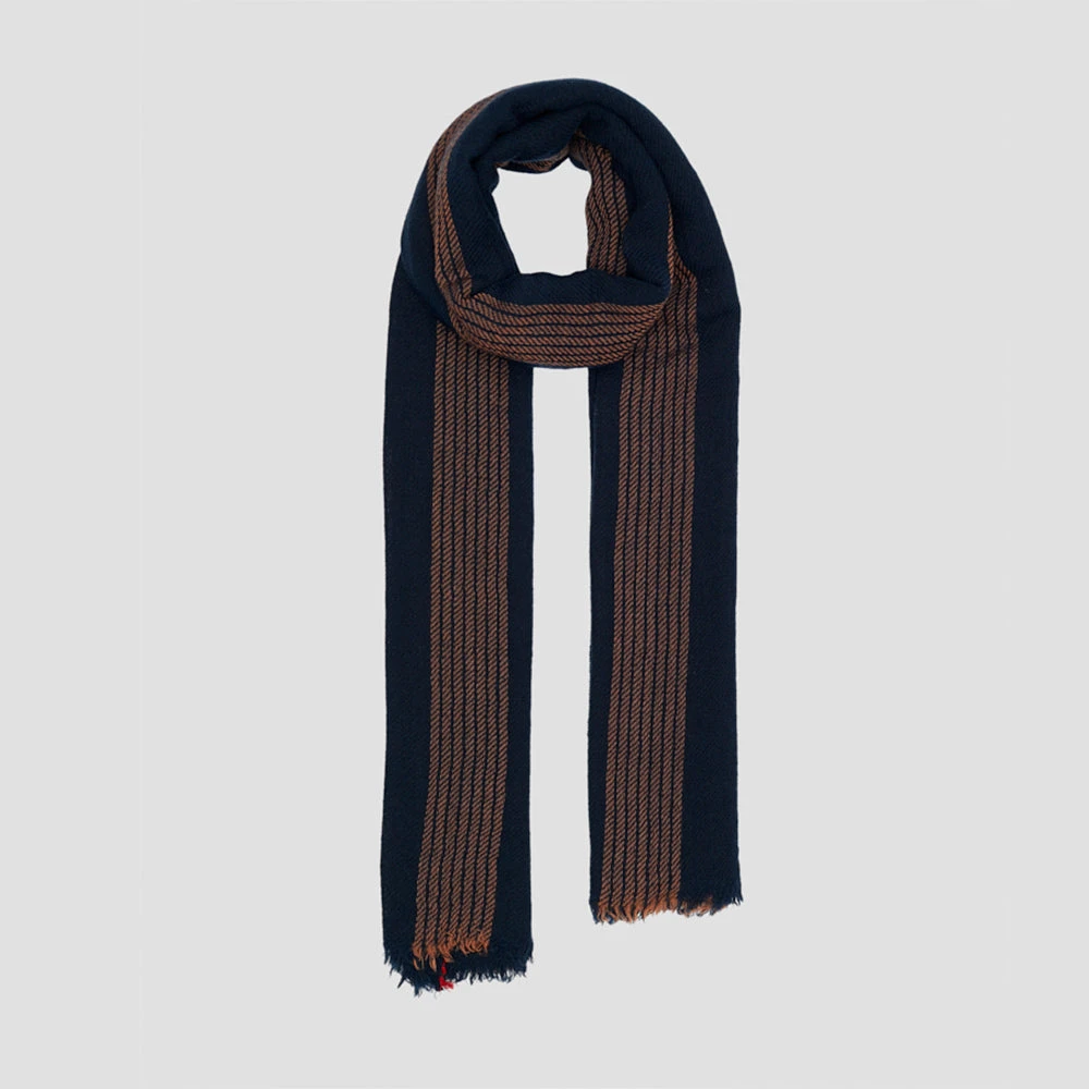 Lovat & Green - Echarpe Krall - Marine 3 Lovat & Green - Echarpe Krall - Marine