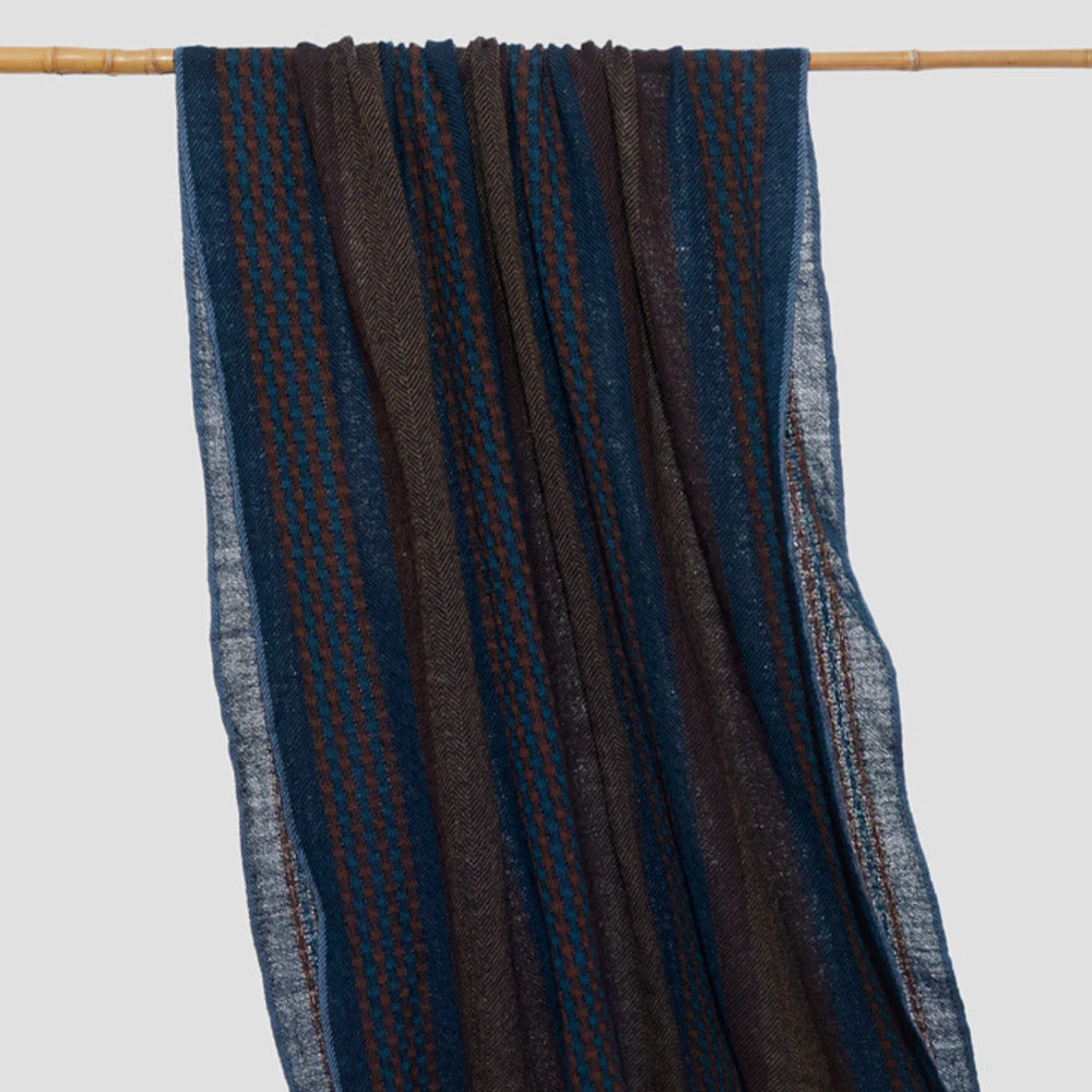 Lovat & Green - Echarpe Morricone - Bleu 5 Lovat & Green - Echarpe Morricone - Bleu – Image 3