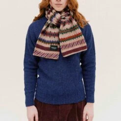 Howlin' - Echarpe A Woolen Wonder - Marron -Mode Vêtements Magasin scarf8