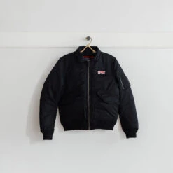 Schott X Merci - Bomber - Noir -Mode Vêtements Magasin schott merci5505