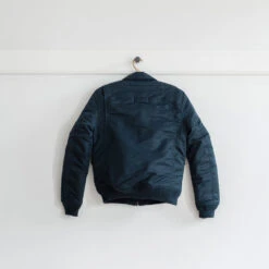 Schott X Merci - Bomber - Bleu Marine -Mode Vêtements Magasin schott merci5522