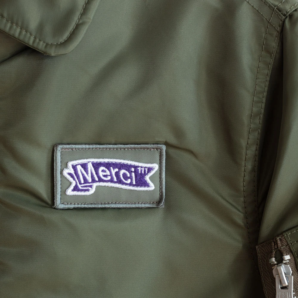 Schott X Merci - Bomber - Kaki 11 Schott X Merci - Bomber - Kaki – Image 9