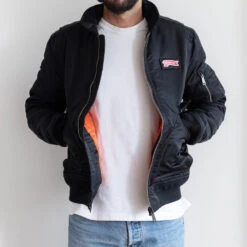 Schott X Merci - Bomber - Noir