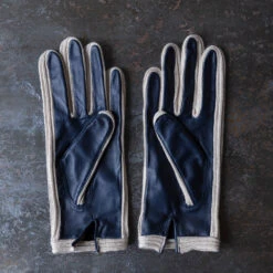 Milona - Gants Bicolore- Bleu