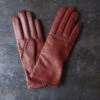 Milona - Gants En Cuir - Cognac