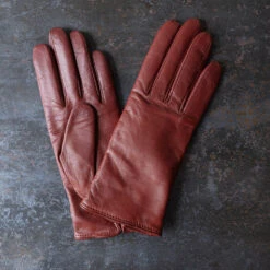 Milona - Gants En Cuir - Cognac