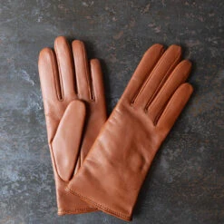Milona - Gants En Cuir - Camel