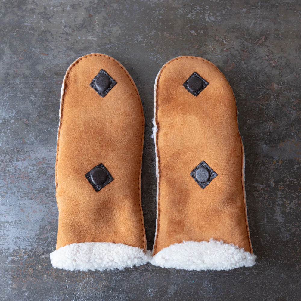 Milona - Moufles Avec Rabat - Beige 4 Milona - Moufles Avec Rabat - Beige – Image 2