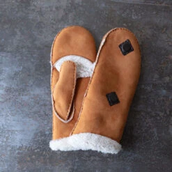 Milona - Moufles Avec Rabat - Beige