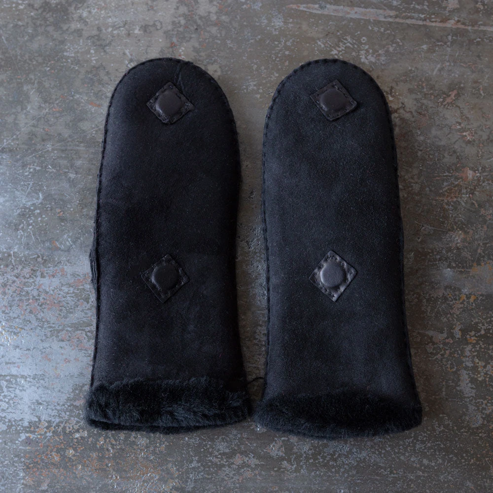 Milona - Moufles Avec Rabat - Noir 3 Milona - Moufles Avec Rabat - Noir