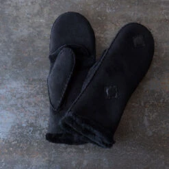 Milona - Moufles Avec Rabat - Noir 7 Milona - Moufles Avec Rabat - Noir -Mode Vêtements Magasin schott merci 1324936 5785