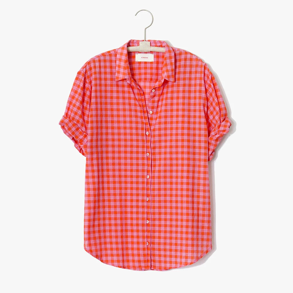 Xirena - Chemise Chaning - Orange 3 Xirena - Chemise Chaning - Orange