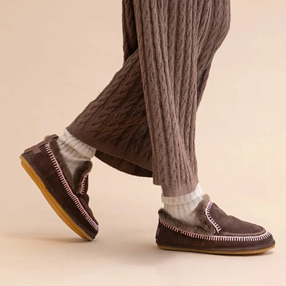 Laidback London - Chaussures Jude - Marron Foncé 6 Laidback London - Chaussures Jude - Marron Foncé – Image 4