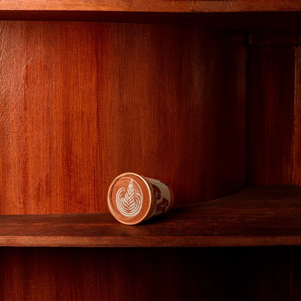 Chaussettes Fantaisie - Café Latte 4 Chaussettes Fantaisie - Café Latte – Image 2