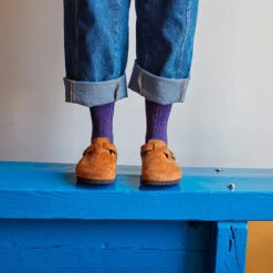 Merci - Chaussettes à Paillettes - Violet