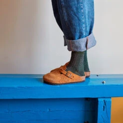 Merci - Chaussettes à Paillettes - Vert