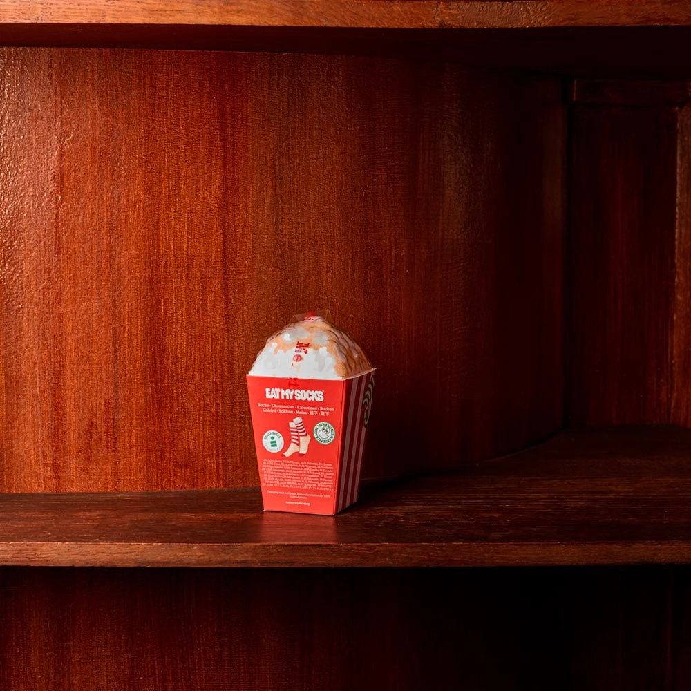 Chaussettes Fantaisie - Pop Corn 4 Chaussettes Fantaisie - Pop Corn – Image 2