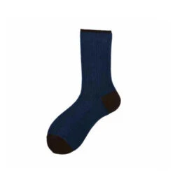 Alto Milano - Chaussettes Cardi - Marine