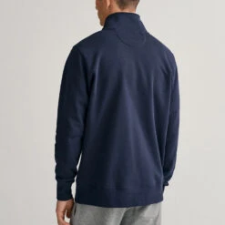 GANT - Sweat à Demi-zip - Marine -Mode Vêtements Magasin sweat3 6b9e6582 cdc8 4d6e a65b f8def0495785